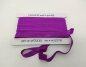 Preview: Falzgummi - elastisch 20 mm lila